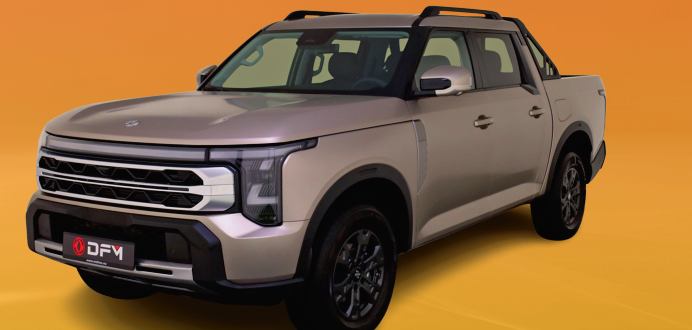 DFM Rich 9 Pick-up in der Front-Seiten-Ansicht